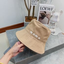 South Korean Letter Bucket hat Children's Face Show Little Spring and Summer Versatile Leisure Plain Face Cover Embroidered Hat Bucket Basin Hat