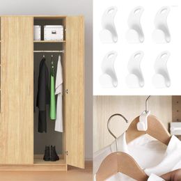 Hangers 20pcs Clothes Hanger Connector Hooks For Organising Closet Cascading Plastic Wardrobe Coat Organiser Rack Holder Space Saving