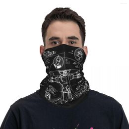 Scarves UFO Robot Grendizer Da Vinci Goldorak Bandana Neck Gaiter Printed Face Scarf Multifunctional Mask Running Unisex Adult