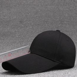 5560cm 6065cm 11cm long visor large head Man Big Size Causal Peaked Hats Cool Hip Hop Hat Man Plus Size Baseball Caps 201019768764266D