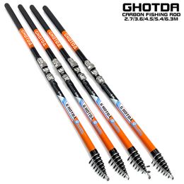 Boat Fishing Rods GDA Telescopic Rock Rod 100% Carbon Fibre Pole 2736455463M 230613