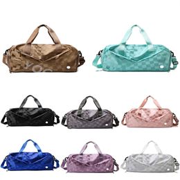 LL Designer Yoga Bags Fitness Travel Bag Trendy Casual Simple Independent Shoes Yoga Bag Personality Trendy Shoulder Bag