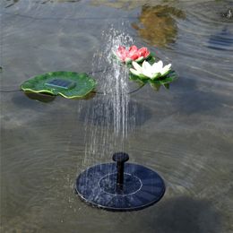 Garden Decorations Garden Decoration Outdoor Mini Solar Water Fountain Pool Pond Waterfall Fountain Bird Bath Solar Panel Powered Tuin Decoratie 230614