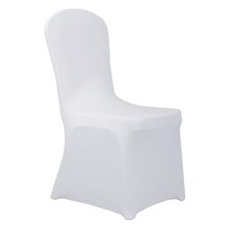 Chair Covers 100Pcs Wedding Chair Covers Spandex Stretch Slipcover for Restaurant Banquet el Dining Party Universal Chair Cover 230613