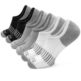 Sports Boat mens socks Shallow cut low cut invisible designer socks anti slip and non falling heel. Thickened loops for sweat absorption and breathable running socks