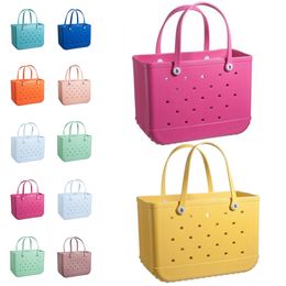 Mens Top handle designer handbags Bogg shopping luxury PVC plastic Shoulder Bag Organiser Basket cross body Beach Bags Womens tote clutch storage bucket satchel bag