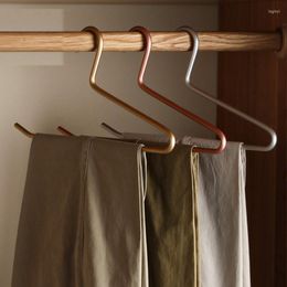 Hangers 5pcs Pants Non-Slip Trousers Tie Towel Drying Hanger Open Ended Clothes Storage Rack Spave Saver Wardrobe Organisers