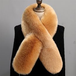 Faux Fur Collar Scarves for Women Winter Artificial Fur Cape Poncho Elegant Fluffly Warm Scarfs Fur Neck Warmer Pashmina 6Q0235252280j