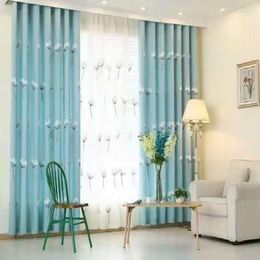 Curtain Modern Jacquard Blackout Curtains For Living Room Window Bedroom Fabrics Ready Made Finished Drapes