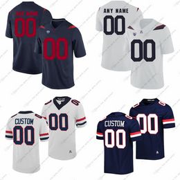 Custom NCAA Arizona Wildcats College Football Jerseys Bombata Coleman Johnson Luke Rocker Jr. Wiley Williams Clark Cowing George Graci-Glazer Green Jr. Haynes Holman