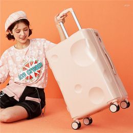 Suitcases Aluminium Travel Bag Luggage Middle Trolley Luxury Multifunctional Bags Women Vintage Designer Maleta De Viaje WWH30XP