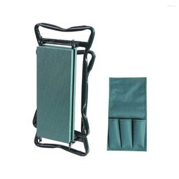 Pillow Foldable Kneeling Seat Mat Lightweight Garden Stool With A Free Tool Pouch For Knees Protection Gardening Tools