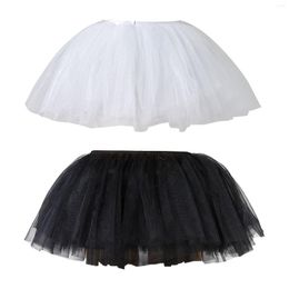Skirts Women Classic Tulle Tutu Skirt Supplies Stage Wedding Costume Beach Party