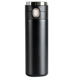 Water Bottles 420ml Stainless Steel Temperature Display Safe Smart LED Sports Thermal Bottle