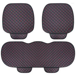 Car Seat Covers Cover Set Universal Leather Protection Auto Seats Cushion Pad Mats Chair Protector Interior Accessories