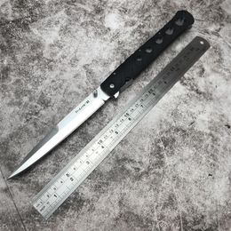 Cold Steel 26SXP Folding Knife Ti Li te XL 6 Stiletto Sword Satin Plain Blade Black ZyEx Handle Outdoors Camping Tactical Knives28232H