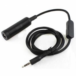 Tactical Earphone Mini Mobile Phone PTT Cable 35mm Plug PushPress to Talk Device Wire Headphone Accessory Headset Radio Adapter 230613