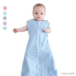 Sleeping Bags Cotton Baby Infant Girls Boy Swaddle Wrap Summer Inch Newborn Doll Sleep R230614