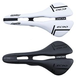 Bike Saddles EC90 Road Nylon Fiber Saddle Ultralight Velodrome Leather Saddl 230614