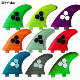 Nose Guard srfda Fibreglass and honeycomb blue green orange wihte surfboard fin thruster for FCS box surf fins size M SUP fins Top quality 230613