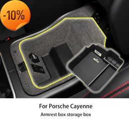 Wholesale Car Central Control Armrest Storage Box Organizer Tray Holder for Porsche Cayenne CWH-108 Accessories