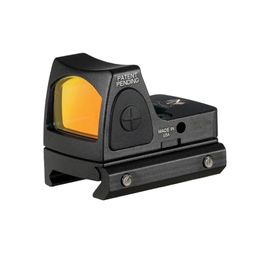 Tactical RMR Red Dot LED Reflex Sight Adjustable Brightness 3.25 MOA Dot Compact Mini Rifle Scope
