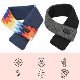 Scarves 3 Gear Washable Electric Heating Scarf Warming Massage Winter Warmer USB Neckwear Shawl Fashion