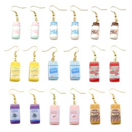 Charm Mm Creative Earring For Women Resin Candy Drop Earrings Children Handmade Jewelry Diy Gifts Delivery Smtoz