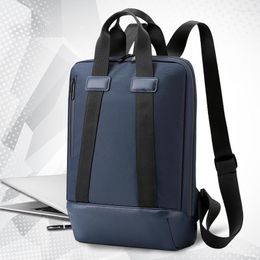 Backpack Men's Fashion Waterproof Computer Simple Light Travel Bag School College Student Laptop Tenuous