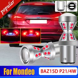 New 2X Canbus No Error P21/4W 566 LED Tail Brake Light Bulb BAZ15d Lamp For Ford Mondeo 2000 2001 2002 2003 2006 2010 2011 2012 2014