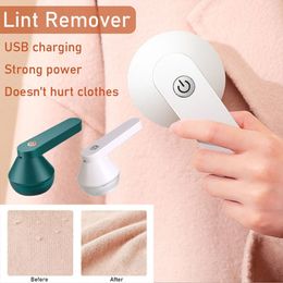 Lint Rollers Brushes Electric Remover For Clothing Hair Ball Trimmer Fuzz Clothes Pellets Sweater Shaver Rechargeable Spools Removal Device sfs 230613