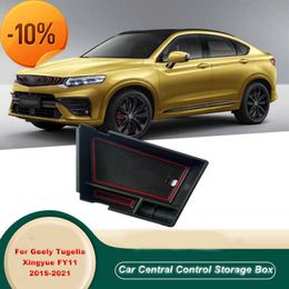 Wholesale Car Central Control Storage Box Armrest Organiser Tray Interior Accessories For Geely Tugella Xingyue FY11 2021-2019 LHD