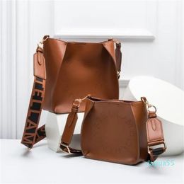 Designer tote bag fashion Ladies Shoulder Bag PVC Leather Shopping Bags Two sizes handbags