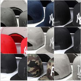 2023 Men's All Teams Sport Snapback Caps Flat Mix Colours Vintage Baseball Adjustable Hats with Grey Colour Under Brim One Size stitched Letter A B D Hat 90 styles Vip15-9