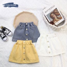 Shorts Children Clothing 2023 Fashionable Girls Spring Summer Baby Skirt Casual Simple Solid Colour Pants 230614