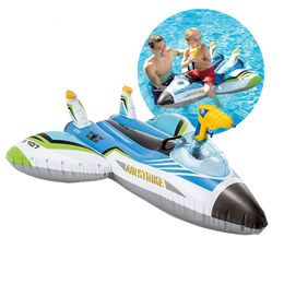 Sand Play Water Fun Swimming Pool Accessories Water Amusement Inflatable Toy Plane Pool Toys Water Play Equipment Swim Toys Children's Inflatables 230613