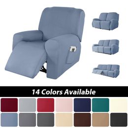 Chair Covers ETERNAL Recliner Sofa Cover Gamer Elastic Protector Lazy Boy Relax Armchair For Living Room 1 2 3 4 Seater 230613