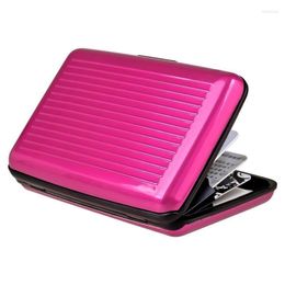 Storage Bags 100PCS/lot Aluminium Business ID Holder Waterproof Rfid Travel Card Wallet Lin3854