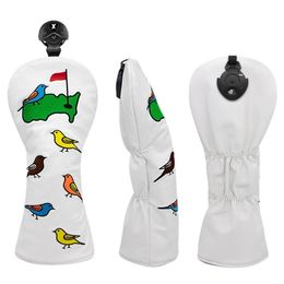 Other Golf Products Golf Club Head Sleeve Green Birdie Design Golf Club Headcovers For Women Thick Elastic Golf Iron Head Covers Set Headcover 230613 540