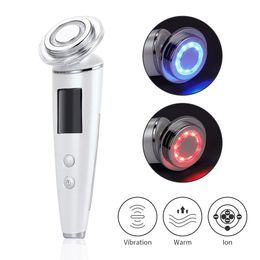 Face Care Devices LCD RF Radio Frequency Machine Skin Rejuvenation EMS LED Pon Vibration Tighten Lifting Beauty Treatment 230613