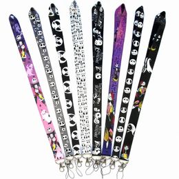 Cartoon Anime ghost head lanyards devil heads key Chain Party Favour Neck Strap Keys Camera ID Card CellPhone strings