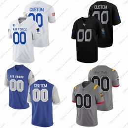 Custom NCAA Falcons College Football Jerseys Terry White Wilson dAlencon Beers Bryant McIntee Patterson Rillos Paglialong Schwaab Casados Hallstrom Iles Keating