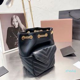 2023 String bag Bucket Bags Flap shoulder chains wallet Luxurys Top designers Lady Quality Women handbag Fashion handbags cossbody purse Clutch totes