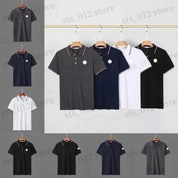 Designer mens Basic business polos T Shirt fashion france brand Men's T-Shirts embroidered poloss armbands letter Badges polo shirt shorts size M-XXL T230614
