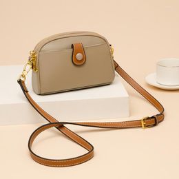 Shoulder Bags Fashion Trend Small Sling Luxury Designer Handbags For Women Genuine Leather Casual Tote Messenger Bag