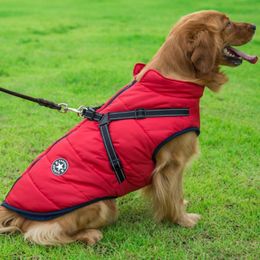 Dog Apparel Large Dog Jacket Winter Pet Jacket Warm Dog Clothes For Labrador Waterproof Big Dogs Coat Chihuahua 230613