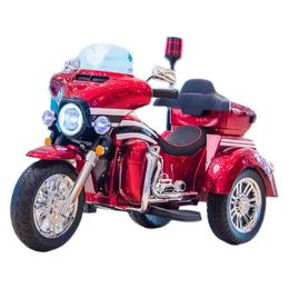 HY Electric Motorcycles for Kids Rideable Large Children's Electric Car to Drive Toys With 12V4.5AH Large Battery Leather Seat