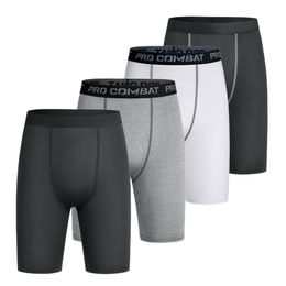 Underpants 4pcs Set Long Leg Boxer Shorts Panties Men Underpants man Cotton Underwear For Men Boxershorts Sexy Male Underwears Brand Trunks 230613