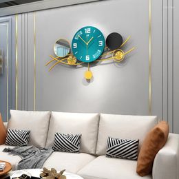 Wall Clocks Design Living Room Modern Luxury Vintage Art Large Clock Kitchen Nordic Reloj De Pared Home WWH30SX