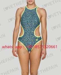 Swim wear Summer Women's Swimsuit Swimsuits Breathable Sexy Waist Swimwear For Training Fitness Pro Swimming Backless 230614